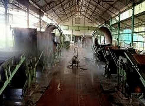 Humidification in tea industries